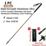 Bâtons de trail / randonnée pliables à verrouillage rapide "Map Brother - M3031" - Planète Rando