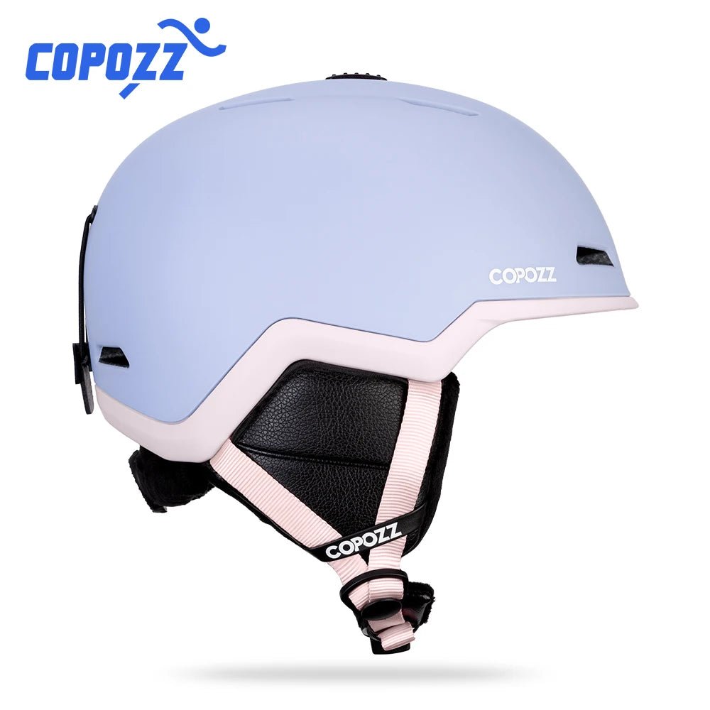 Casque De Ski Et Snowboard Leedom Vandal Taille S (52cm) - Coque Dure Bleu Pour Enfant