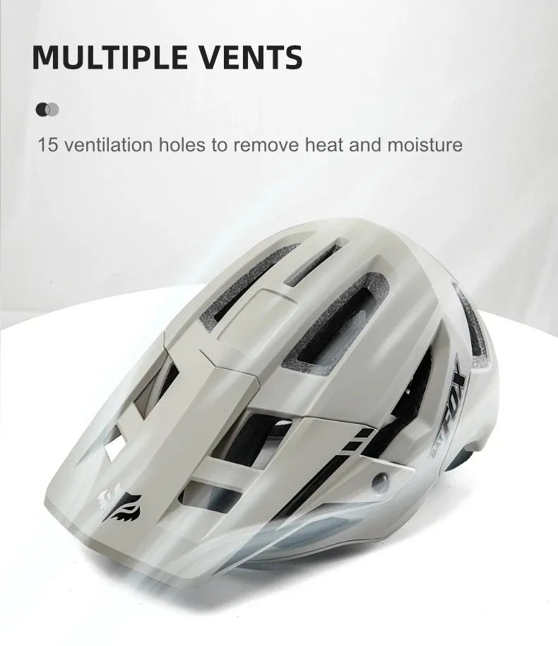 Casque de vélo ultraléger pour VTT / VTC et gravel "BATFOX - LA303 - 105" - Planète Rando