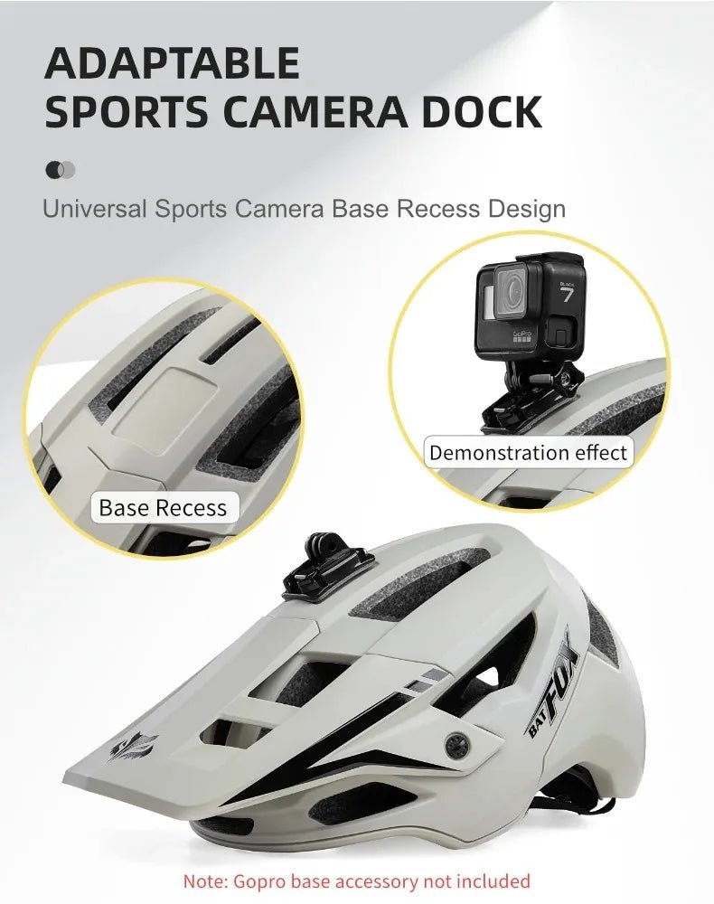 Casque de vélo ultraléger pour VTT / VTC et gravel "BATFOX - LA303 - 105" - Planète Rando