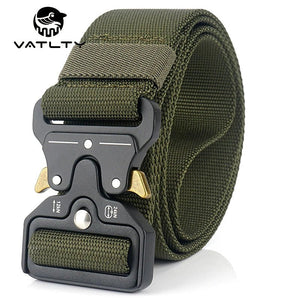 Ceinture tactique en nylon 1200D avec boucle à dégagement rapide 125cm "Vatlty - VT44" - Planète Rando