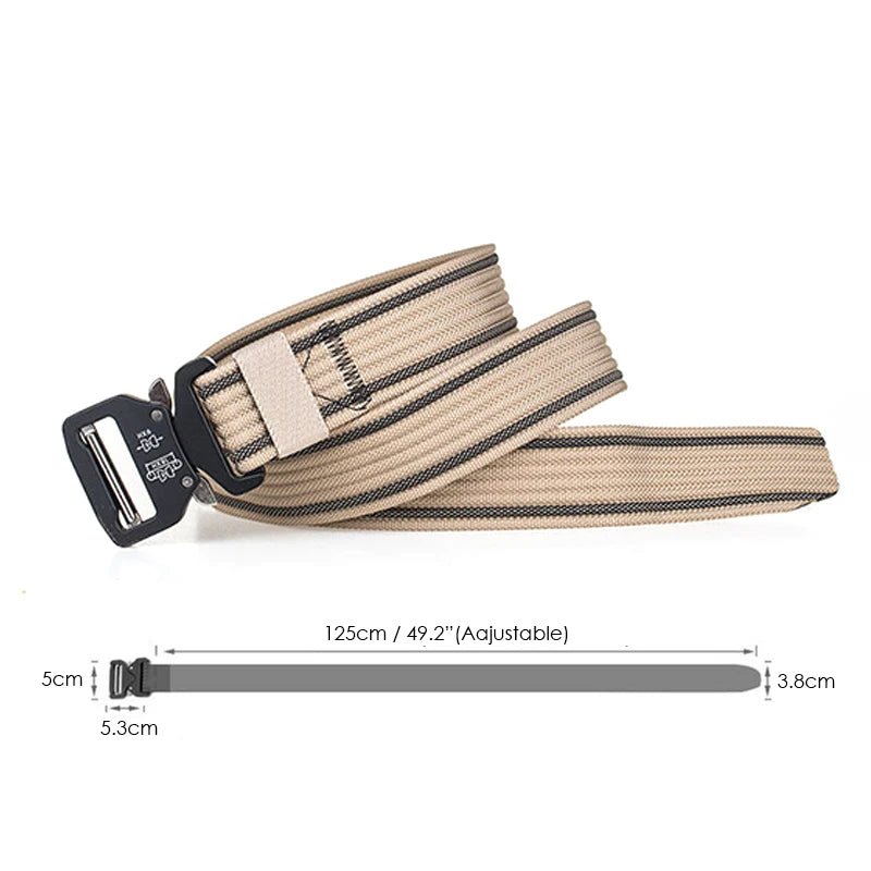 Ceinture tactique en nylon 1200D avec boucle à dégagement rapide "VATLTY - VB101" - Planète Rando