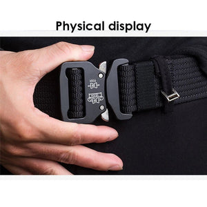 Ceinture tactique en nylon 1200D avec boucle à dégagement rapide "VATLTY - VB101" - Planète Rando