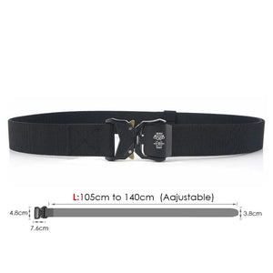 Ceinture tactique en nylon 1200D avec boucle à dégagement rapide "VATLTY - VT156" - Planète Rando