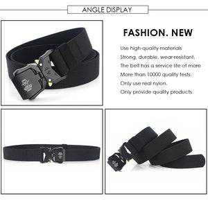 Ceinture tactique en nylon 1200D avec boucle à dégagement rapide "VATLTY - VT156" - Planète Rando