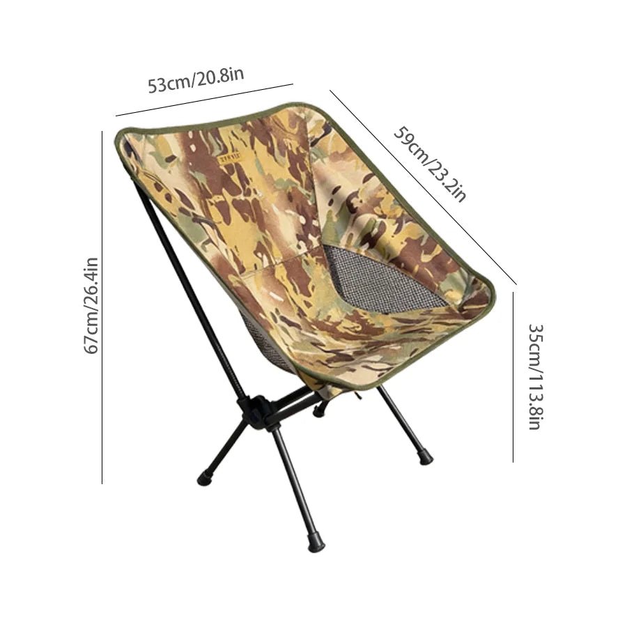 Chaise de camping pliable 900g "TARKA - Outdoor Folding chair" - Planète Rando
