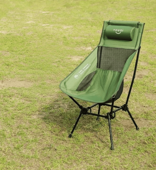 Chaise de camping pliante et respirante 2,3kg en tissu renforcé Oxford 900D "YOUQI - YQ - CHZ78" - Planète Rando