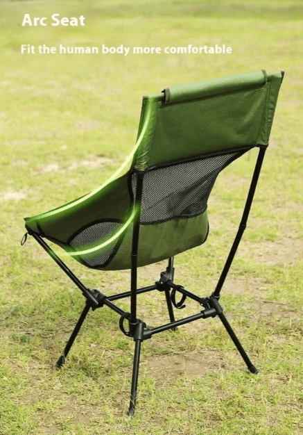 Chaise de camping pliante et respirante 2,3kg en tissu renforcé Oxford 900D "YOUQI - YQ - CHZ78" - Planète Rando