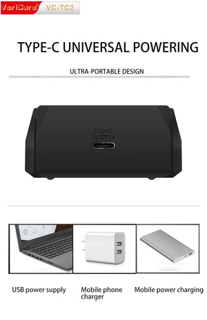Chargeur intelligent portable pour batteries lithium 3,7V et 1,2 V Ni - MH Ni - Cd AA/AAA "VariCore VCQ4 TC2" - Planète Rando