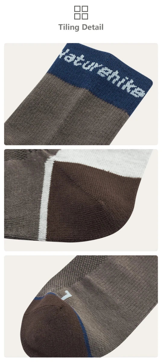 Chaussettes 3 saisons avec technologie Coolmax à séchage rapide et respirante "Naturehike - CYY2551FS011" - Planète Rando