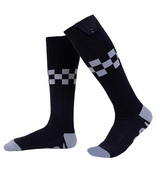 Chaussettes chauffantes rechargeables 6000 mAh pour les sports de plein air "LEOSOXS - Control Socks" - Planète Rando