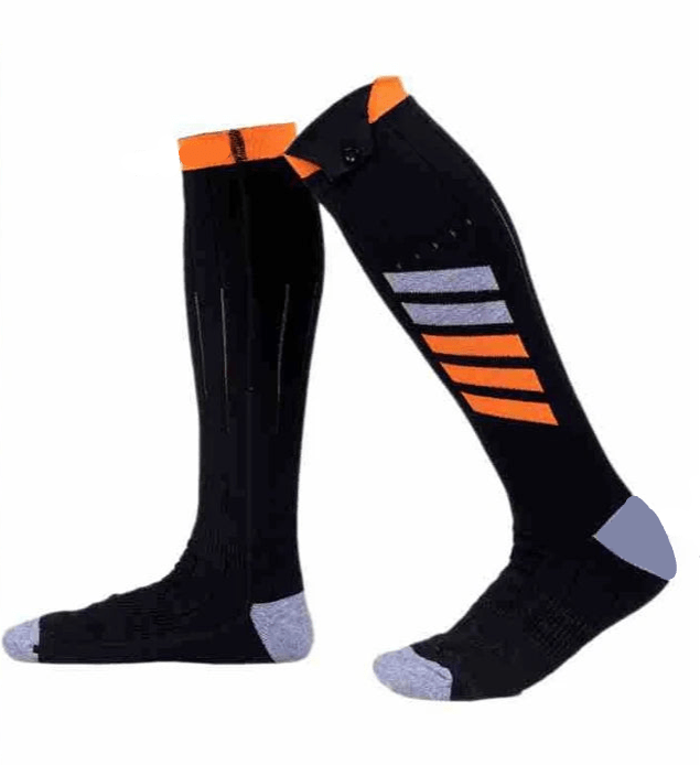 Chaussettes chauffantes rechargeables 6000 mAh pour les sports de plein air "LEOSOXS - Control Socks" - Planète Rando