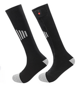 Chaussettes chauffantes rechargeables 6000 mAh pour les sports de plein air "LEOSOXS - Control Socks" - Planète Rando