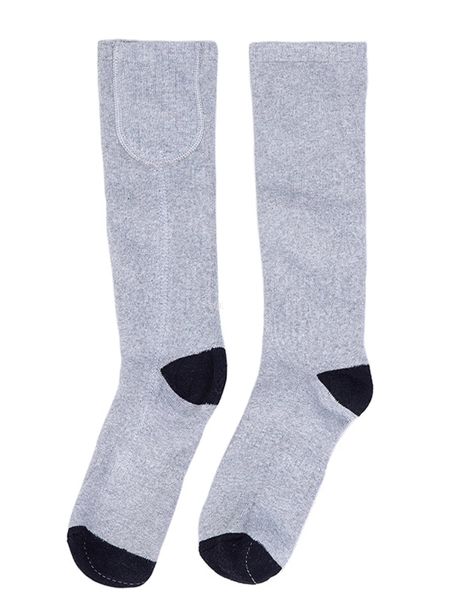 Chaussettes chauffantes rechargeables 6000 mAh pour les sports de plein air "LEOSOXS - Control Socks" - Planète Rando