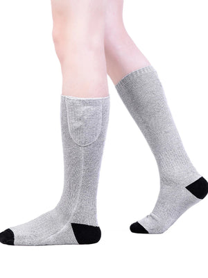 Chaussettes chauffantes rechargeables 6000 mAh pour les sports de plein air "LEOSOXS - Control Socks" - Planète Rando