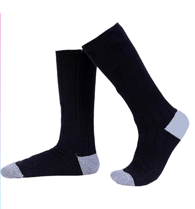 Chaussettes chauffantes rechargeables 6000 mAh pour les sports de plein air "LEOSOXS - Control Socks" - Planète Rando