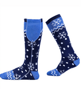 Chaussettes chauffantes rechargeables 6000 mAh pour les sports de plein air "LEOSOXS - Control Socks" - Planète Rando