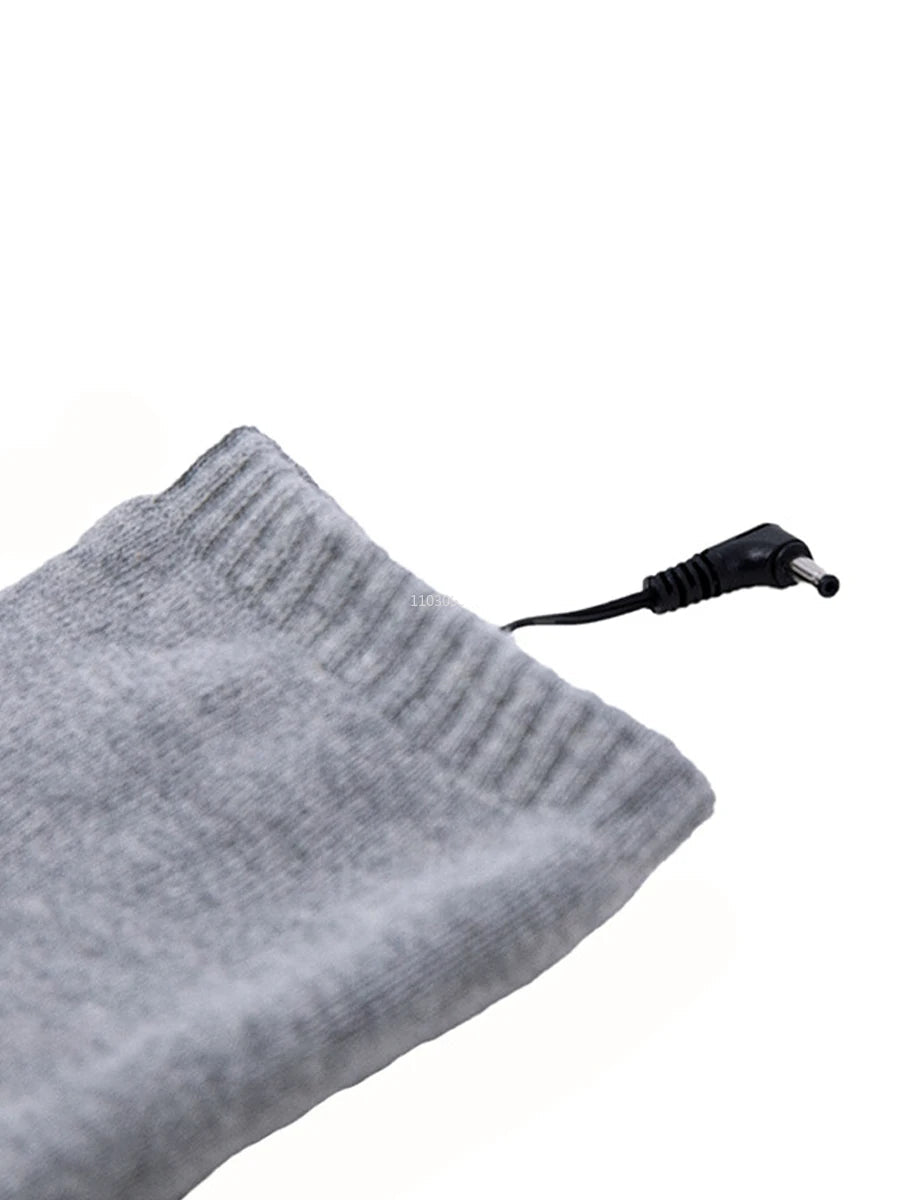 Chaussettes chauffantes rechargeables 6000 mAh pour les sports de plein air "LEOSOXS - Control Socks" - Planète Rando