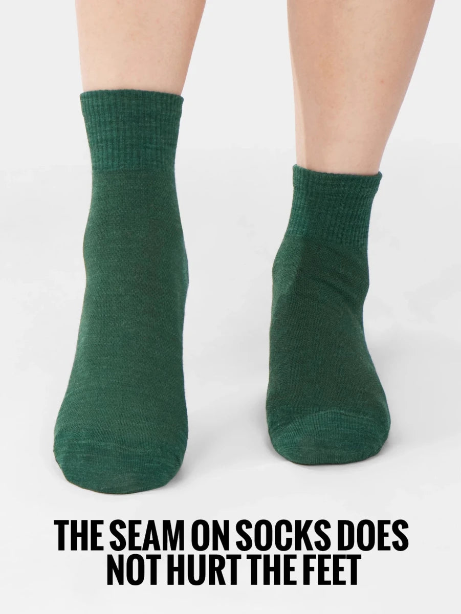 Chaussettes en laine mérinos confortables et anti - transpirantes unisexe "WRELS - Whool socks" - Planète Rando