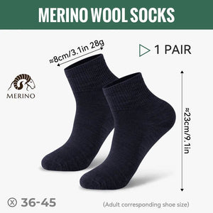 Chaussettes en laine mérinos confortables et anti - transpirantes unisexe "WRELS - Whool socks" - Planète Rando