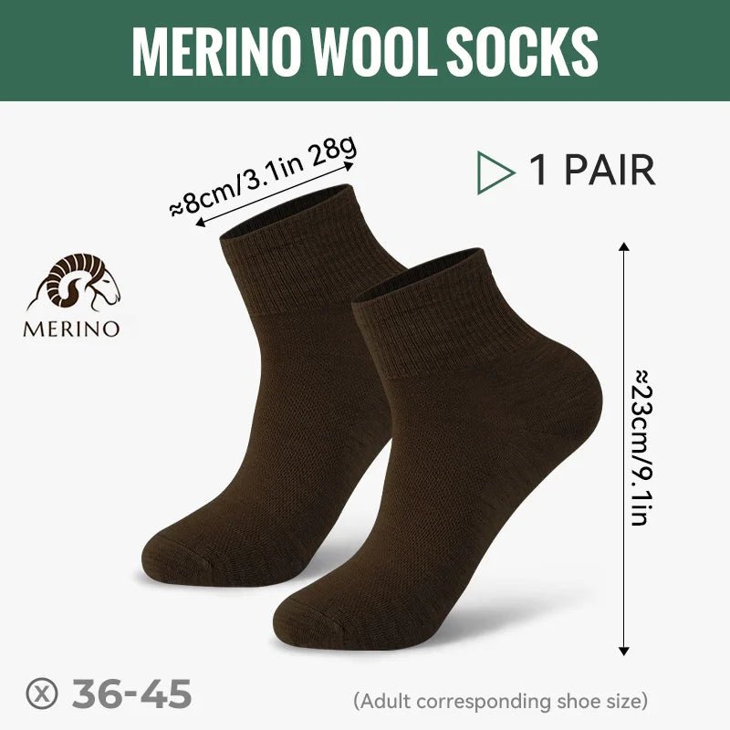 Chaussettes en laine mérinos confortables et anti - transpirantes unisexe "WRELS - Whool socks" - Planète Rando