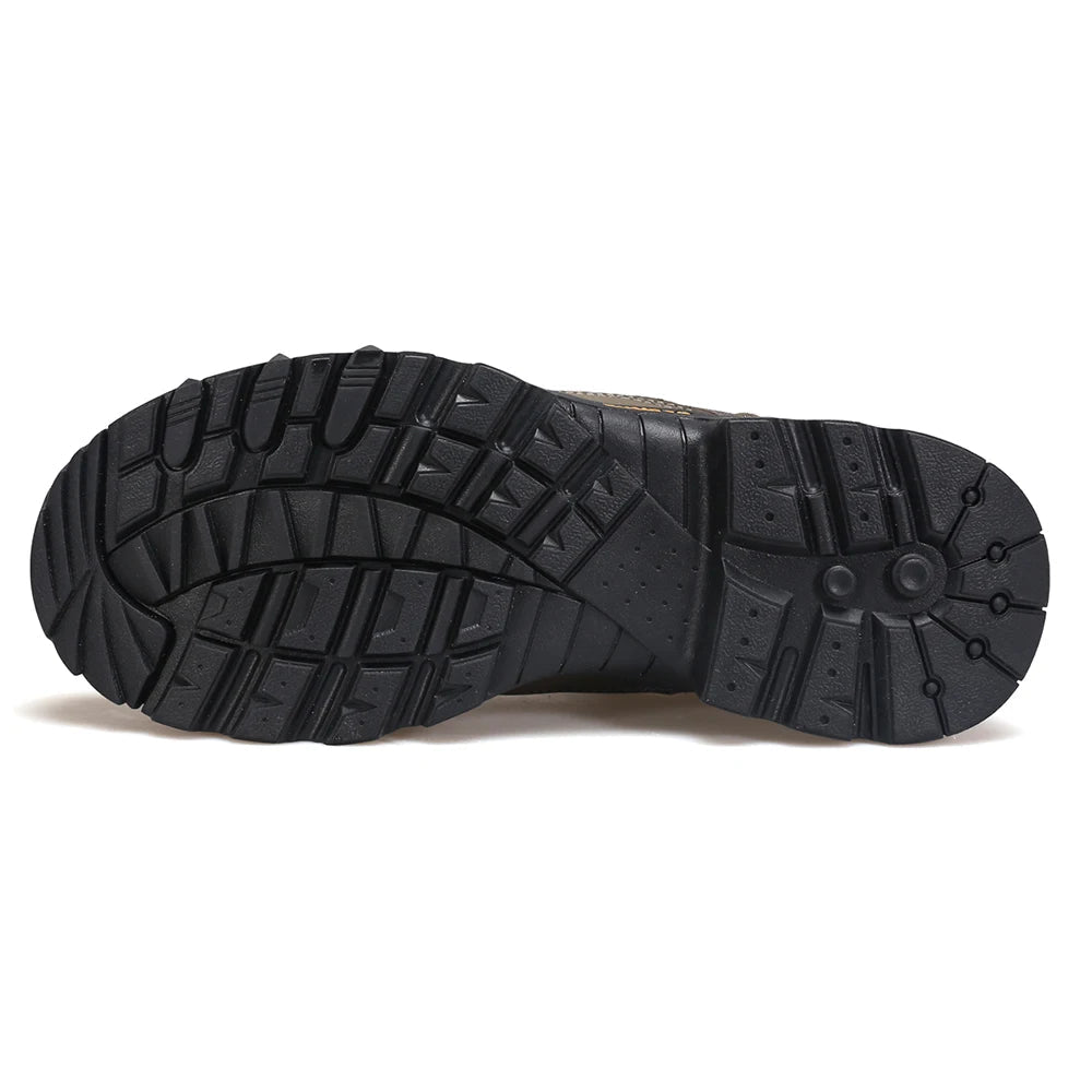 Chaussure de randonnée mid - top / bottines alpinisme avec technologie Static Waterproof et doublure polaire pour homme "HUMTTO - HT - 240217C" - Planète Rando