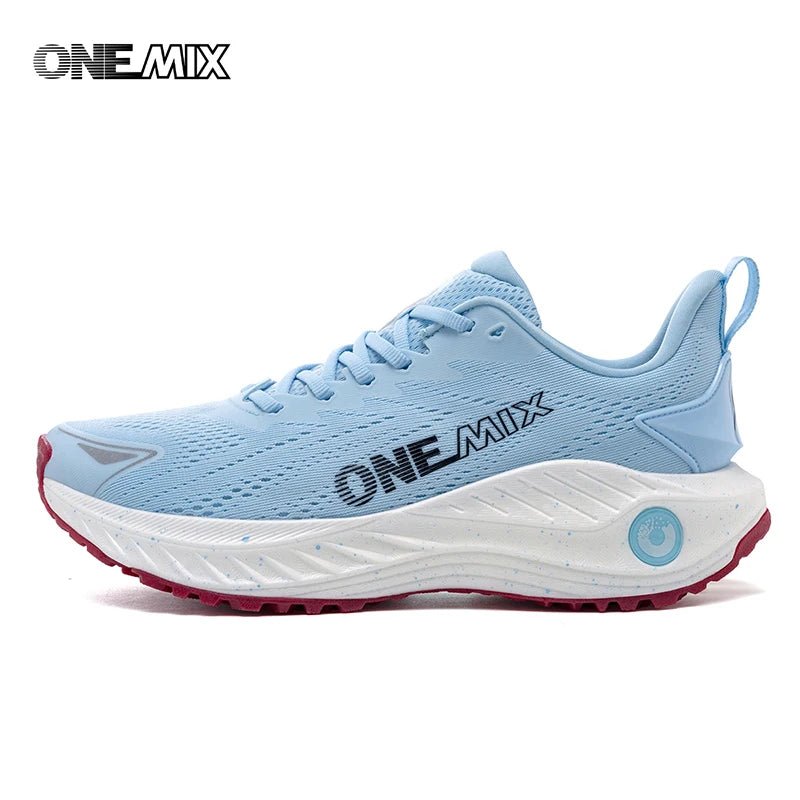 Chaussures de course en maille légères avec Flywire technologie pour femme "Onemix - 24208" - Planète Rando