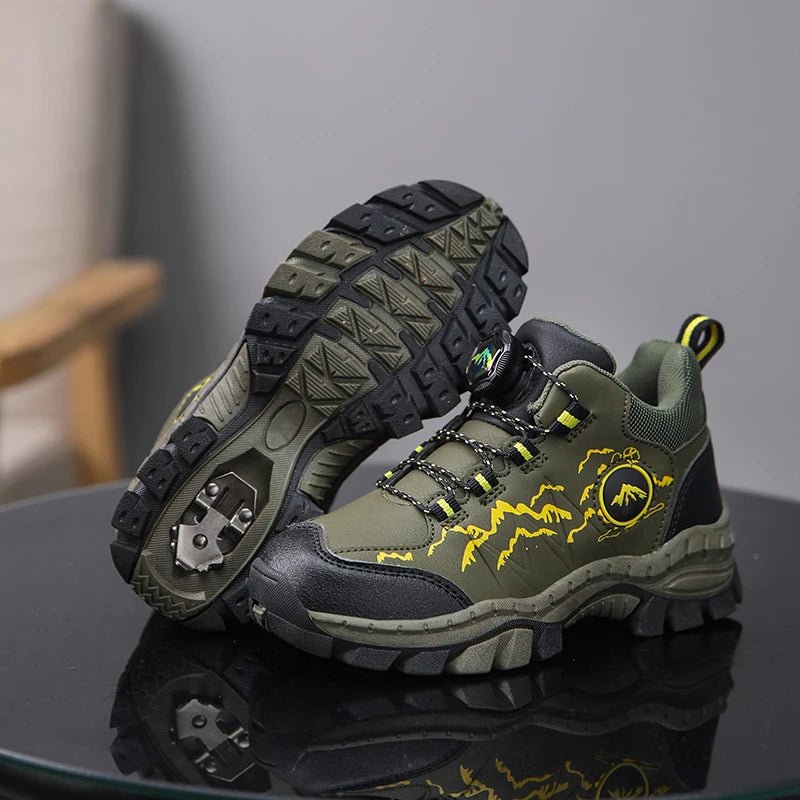 Chaussures de randonnée avec renfort antidérapants pour enfants "BOELOKTH - Hiking cramp" - Planète Rando