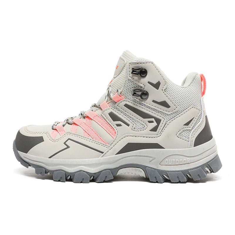 Chaussures de randonnée / bottes de montagne mi - haute pour femme "Abnkarwin - ABN265" - Planète Rando