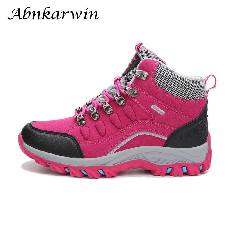 Chaussures de randonnée / bottes de montagne pour femme "Abnkarwin - ABN3340" - Planète Rando