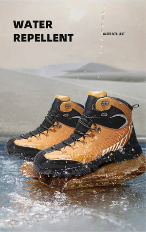 Chaussures de randonnée high - top / bottines d'expédition 100% imperméables pour homme "HUMTTO - HT - 240662A" - Planète Rando