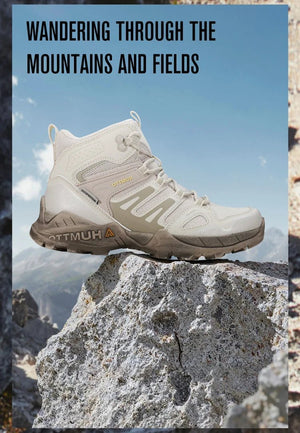 Chaussures de randonnée high - top / bottines d'expédition 100% imperméables pour homme "HUMTTO - HT - 260809A" - Planète Rando