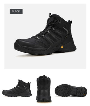 Chaussures de randonnée high - top / bottines d'expédition 100% imperméables pour homme "HUMTTO - HT - 260809A" - Planète Rando