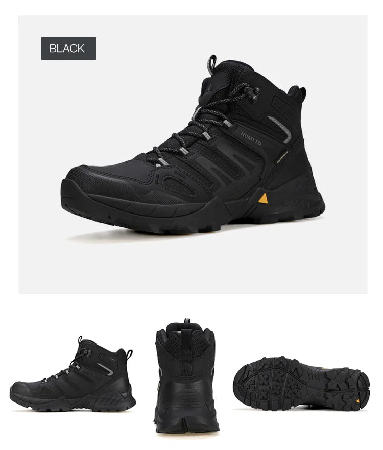 Chaussures de randonnée high - top / bottines d'expédition 100% imperméables pour homme "HUMTTO - HT - 260809A" - Planète Rando