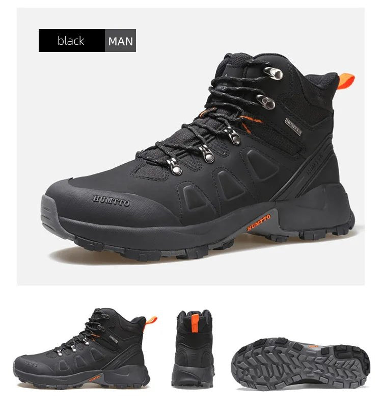Chaussures de randonnée high - top / bottines d'expédition avec Splash - proof protection pour homme "HUMTTO - HT - 220463A" - Planète Rando