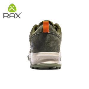 Chaussures de randonnée / marche basses en cuir avec traitement hydrofuge "Rax - RX - 40006" - Planète Rando