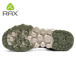 Chaussures de randonnée / marche basses en cuir avec traitement hydrofuge "Rax - RX - 40006" - Planète Rando
