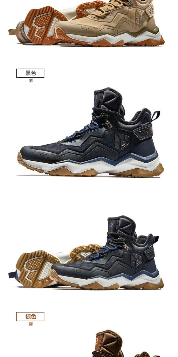 Chaussures de randonnée mid - top / bottes d'alpinisme avec membrane V - TEX 100% imperméable pour homme "Rax - RX - 73 - 5B429" - Planète Rando