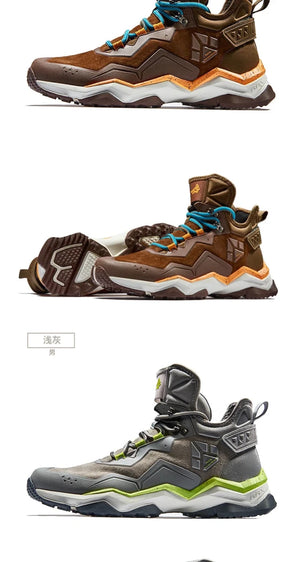 Chaussures de randonnée mid - top / bottes d'alpinisme avec membrane V - TEX 100% imperméable pour homme "Rax - RX - 73 - 5B429" - Planète Rando