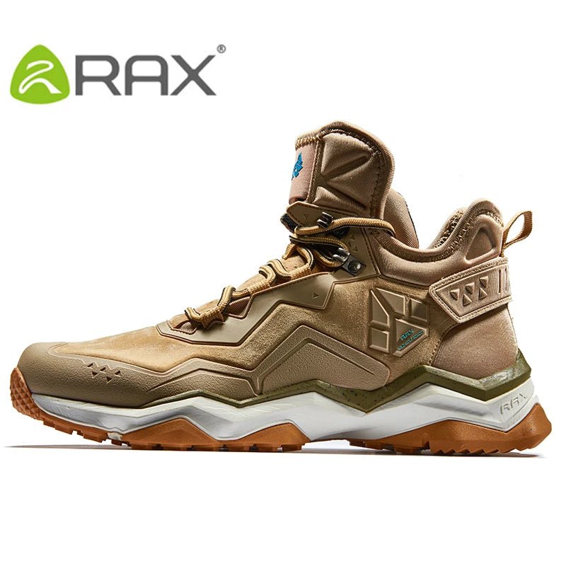 Chaussures de randonnée mid - top / bottes d'alpinisme avec membrane V - TEX 100% imperméable pour homme "Rax - RX - 73 - 5B429" - Planète Rando