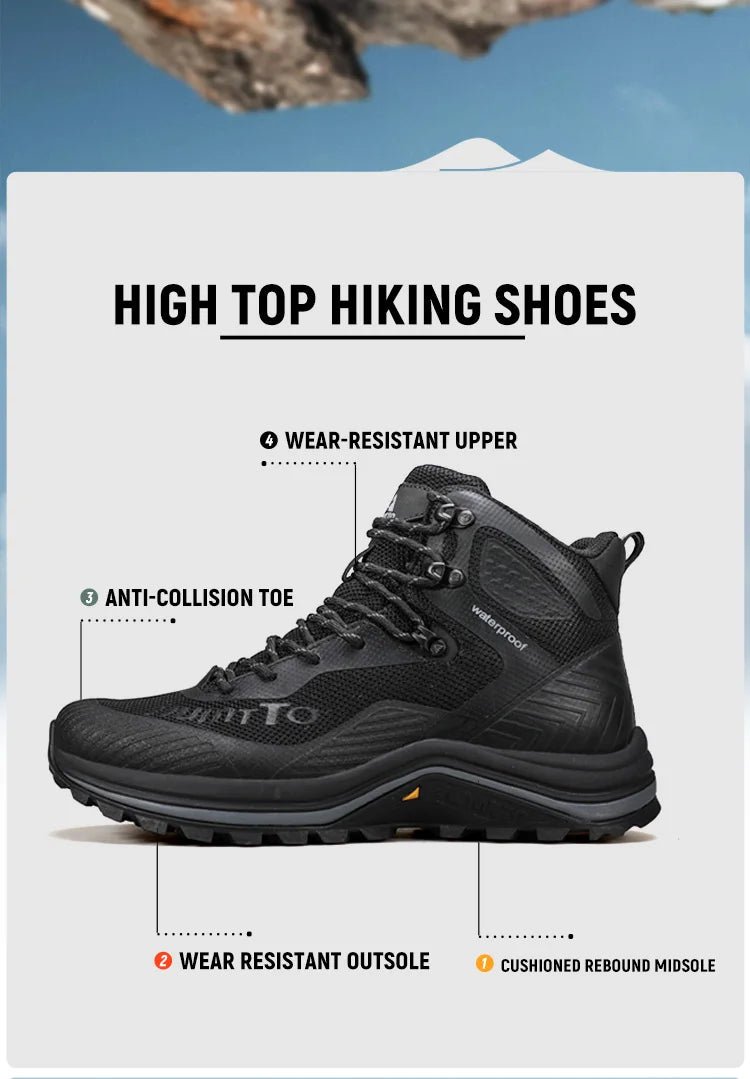 Chaussures de randonnée mid - top / bottines alpinisme avec Technologie Static Waterproof pour femme "HUMTTO - HT - 250460B" - Planète Rando