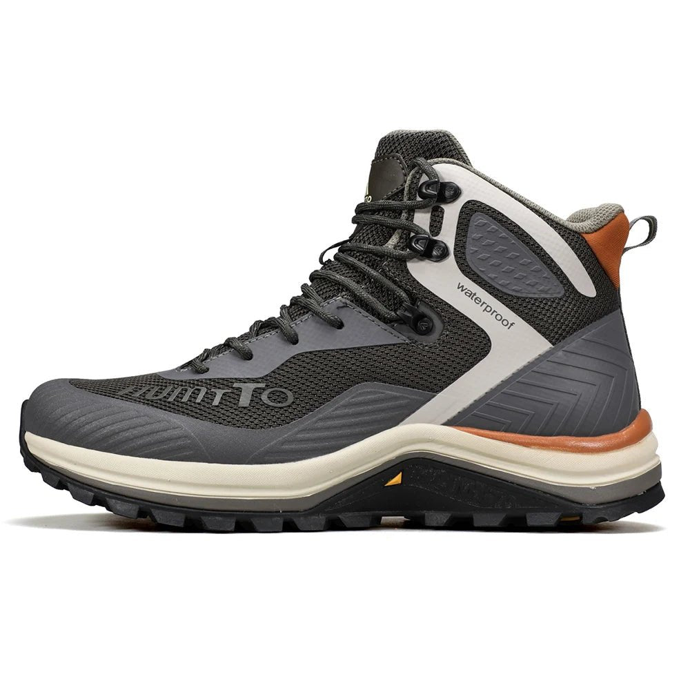 Chaussures de randonnée mid - top / bottines alpinisme avec technologie Static Waterproof pour homme "HUMTTO - HT - 250460A" - Planète Rando