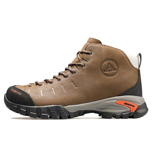 Chaussures de randonnée mid - top / bottines d'expédition 100% imperméables pour homme "HUMTTO - HT - 210371A" - Planète Rando