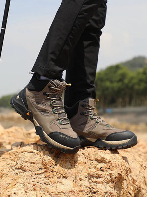 Chaussures de randonnée mid - top / bottines tactiques avec Splash - proof protection pour homme "HUMTTO - HT - 240760A" - Planète Rando