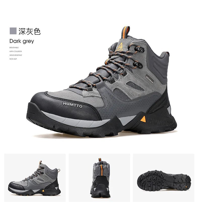 Chaussures de randonnée mid - top / bottines tactiques avec Splash - proof protection pour homme "HUMTTO - HT - 240760A" - Planète Rando