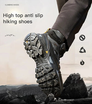 Chaussures de randonnée mid - top / bottines tactiques avec Splash - proof protection pour homme "HUMTTO - HT - 240760A" - Planète Rando