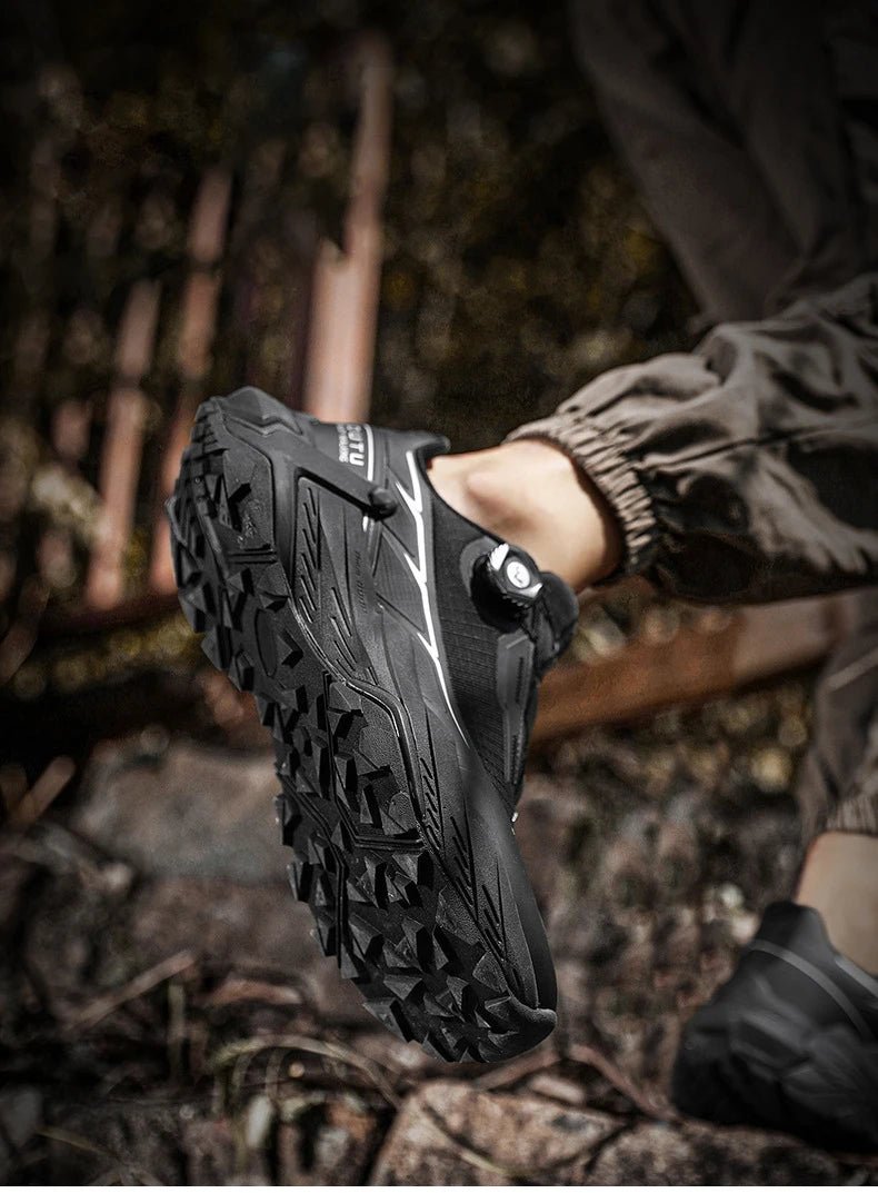 Chaussures de randonnée / trail avec splash proof protection et bouton rotatif "Outu - Enjoy Walking" - Planète Rando