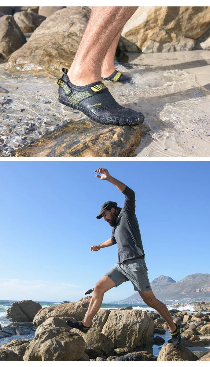 Chaussures d'eau, marche minimalistes respirantes et antidérapantes "Naturehike - Wading Shoes" - Planète Rando