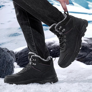 Chaussures mid - top / bottines d'hiver imperméables avec doublure polaire unisexe "Seven Outdoor - SE - 923 - 805" - Planète Rando