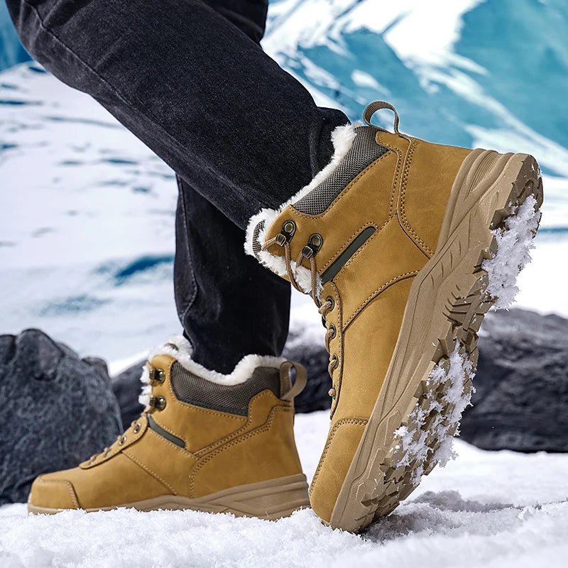 Chaussures mid - top / bottines d'hiver imperméables avec doublure polaire unisexe "Seven Outdoor - SE - 923 - 805" - Planète Rando